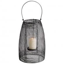 Cyan Designs 10243 - Gauze Candleholder Graphite - Small