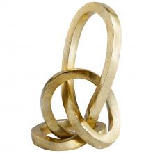Cyan Designs 11013 - Meridian Sculpture Designed by J Kent Martin Gold