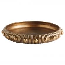 Cyan Designs 11698 - Batten Tray Designed by J Kent Martin Antique Brass - Large