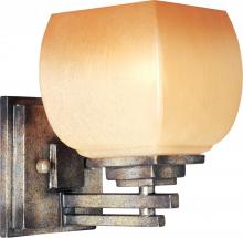 Maxim 12703WSFN - One Light Wilshire Glass Wall Light
