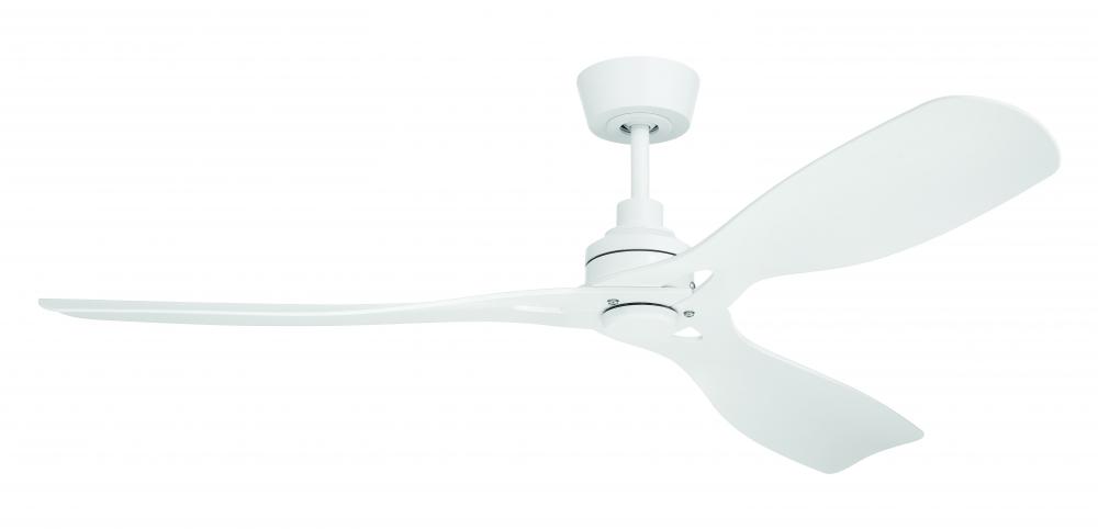 52" Amigo in White w/ White Blades