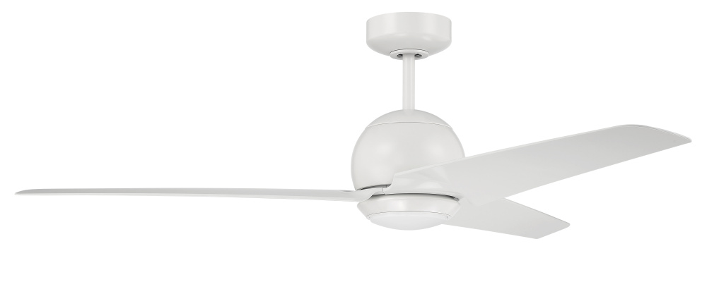 52" Ceiling Fan w/ 3 Blades, Wi-Fi & LED Light Kit, Damp
