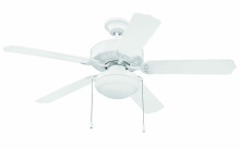 Craftmade END52WW5PC1 - 52" Ceiling Fan w/Blades & LED Light Kit, Wet Rated