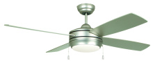 Craftmade LAV44BN4LK-LED - 44" Laval in Brushed Nickel w/ Brushed Nickel/Maple Blades
