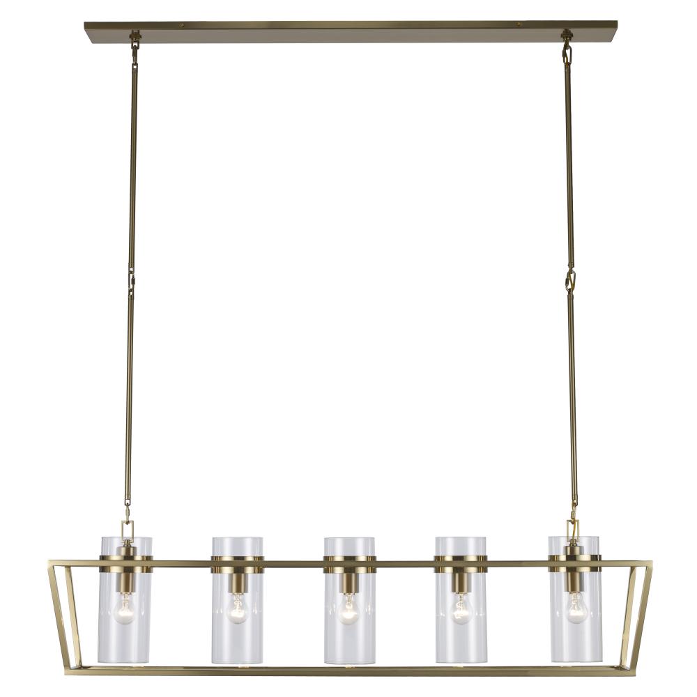 5LT ISLAND PENDANT-54" WIDE CA