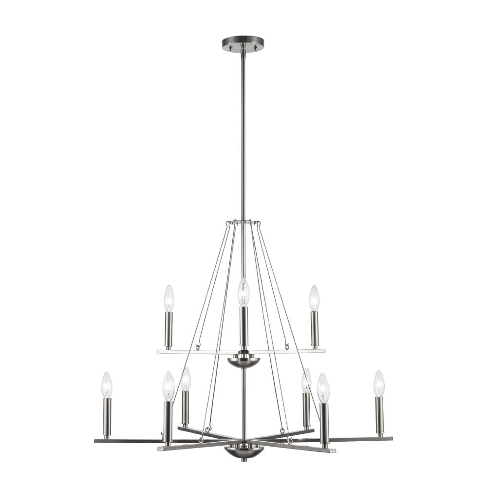 9LT CHAND-2-TIER THIN SPIRAL-B