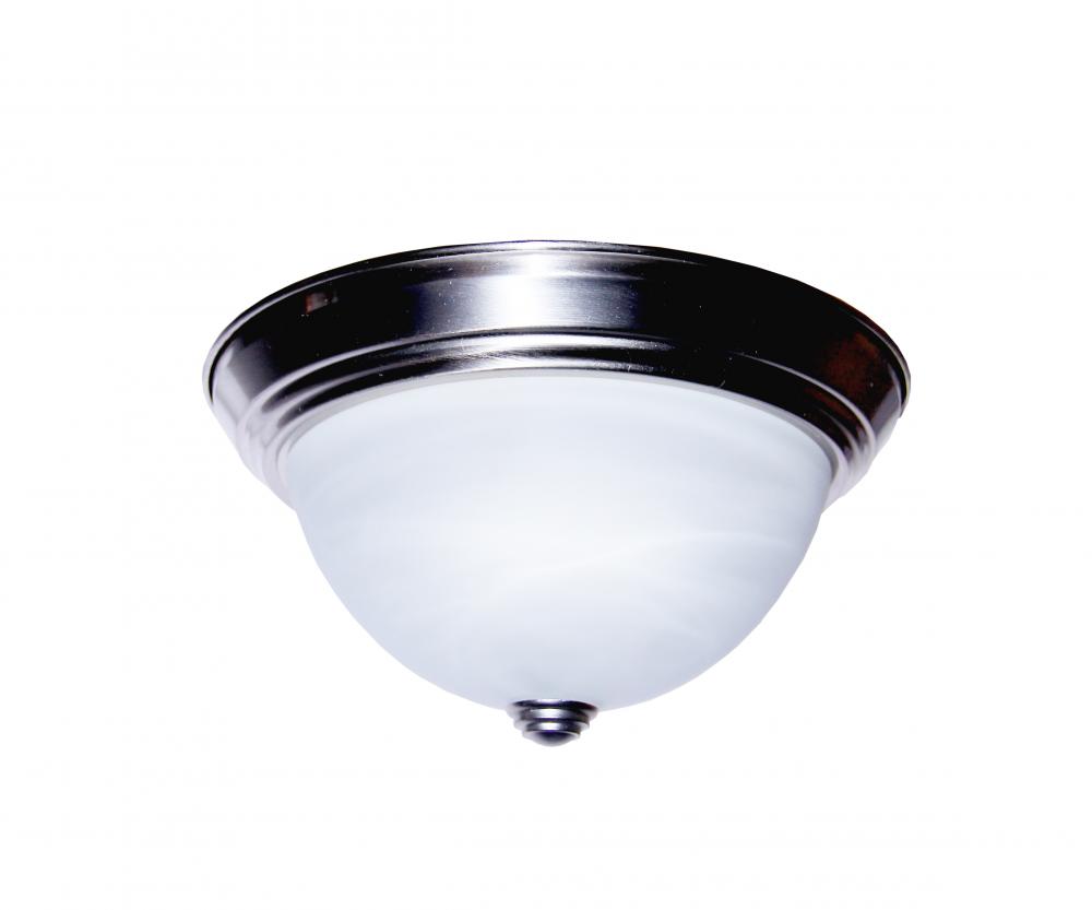 2LT FLUSH-SML-MARBLEIZED GLASS