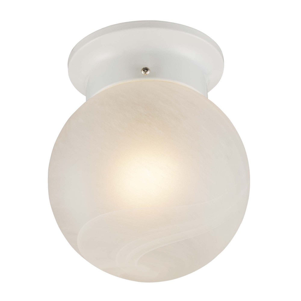 1LT FLUSH-6""GLOBE-MBZD GLS