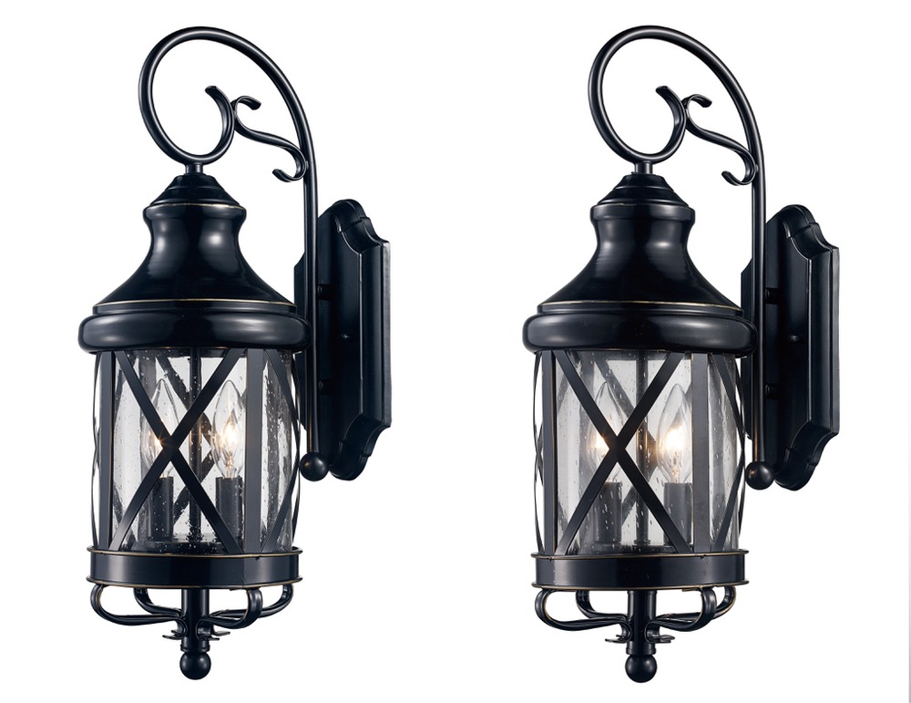 2 LT WALL TWIN PACK-OUTDOOR- X