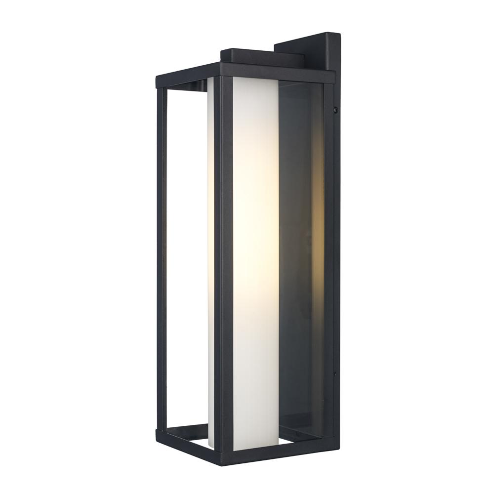 1LT WALL LANTERN-LG-19" FROSTE
