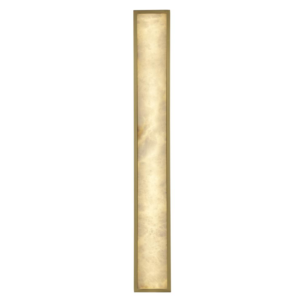 36" ALABASTER SQUARE SCONCE-AG
