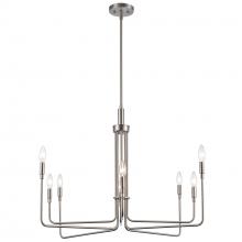 Trans Globe 11318 BN - 8LT CHAND-MODERN CANDLE-BN
