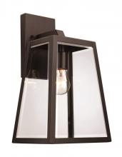 Trans Globe 50212 BK - 1LT-OUTD WALL MODERN-LRG-BK