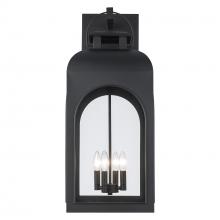 Trans Globe 51285 BK - 4LT WALL LANTER-XL-ARCHWAYS-CL