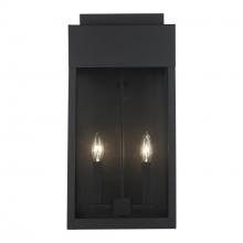 Trans Globe 51521 BK - 2LT WALL-FLAT TOP-MED-BK