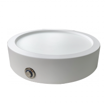 Trans Globe EM-LED-40097 WH - LED DISK-EMERGENCY 7" EDGE LIT