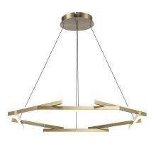 Trans Globe MDN-1566 AG - LED PENDANT 8 RODS 66W-AG