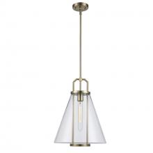 Trans Globe PND-2233 AG - 1LT PENDANT-CONE GLASS-L-AG