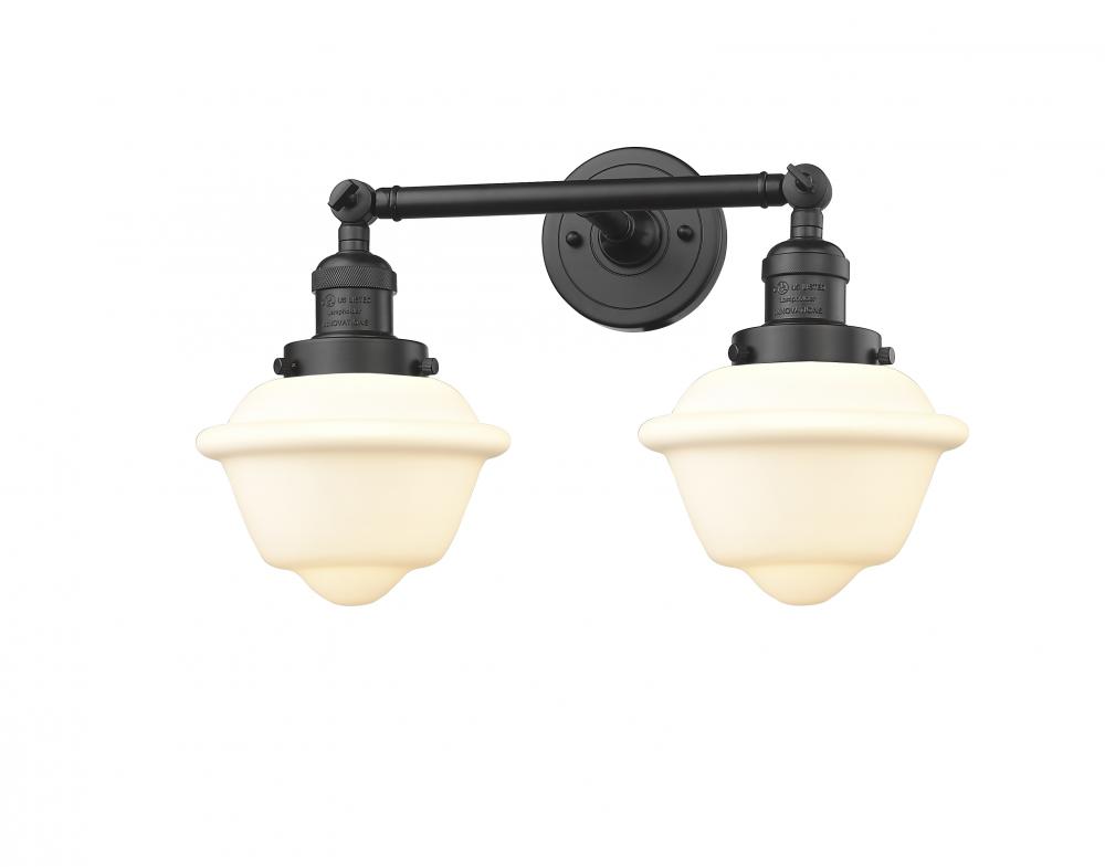 Oxford - 2 Light - 17 inch - Oil Rubbed Bronze - Adjustable Bath Vanity Light