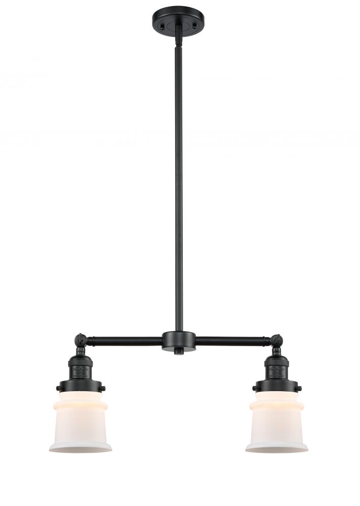 Canton - 2 Light - 21 inch - Oil Rubbed Bronze - Stem Hung - Adjustable Island Light