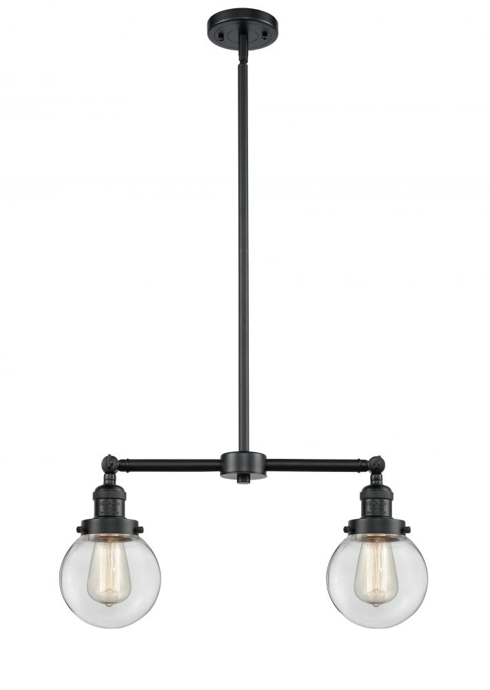 Beacon - 2 Light - 23 inch - Oil Rubbed Bronze - Stem Hung - Adjustable Island Light