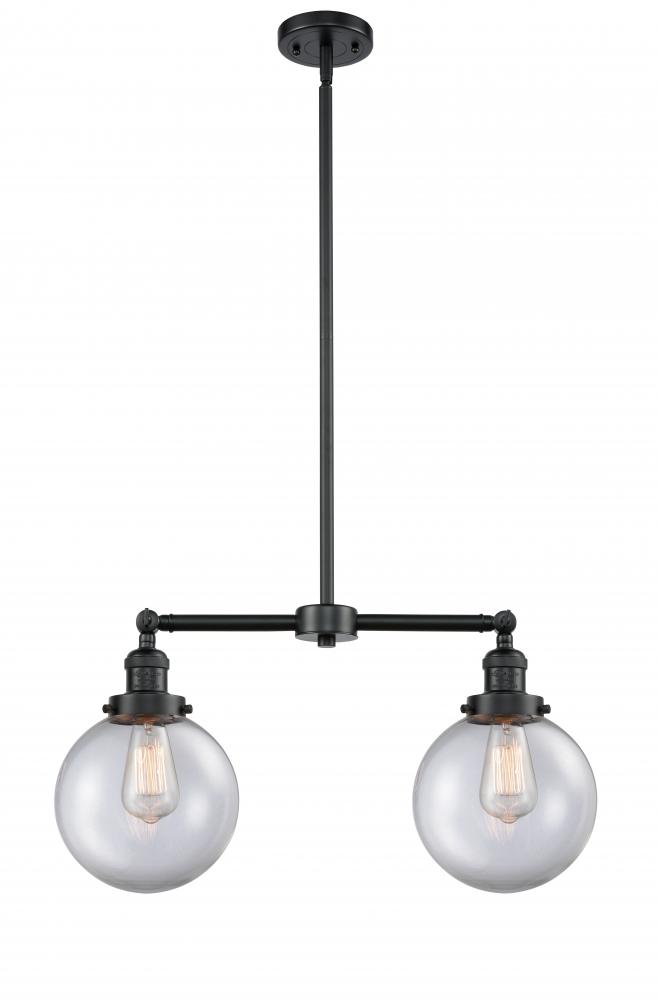 Beacon - 2 Light - 25 inch - Oil Rubbed Bronze - Stem Hung - Adjustable Island Light
