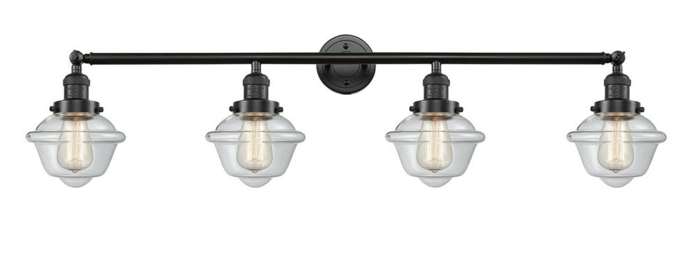 Oxford - 4 Light - 46 inch - Oil Rubbed Bronze - Adjustable Bath Vanity Light