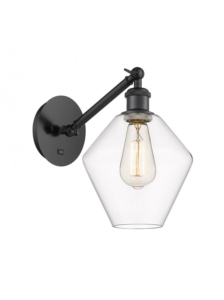 Cindyrella - 1 Light - 8 inch - Matte Black - Adjustable Sconce