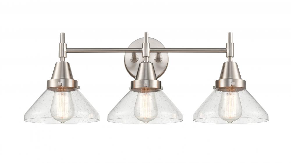 Caden - 3 Light - 26 inch - Satin Nickel - Bath Vanity Light