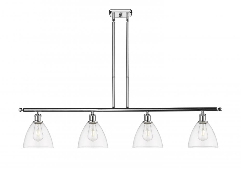 Bristol - 4 Light - 48 inch - Polished Chrome - Cord hung - Island Light