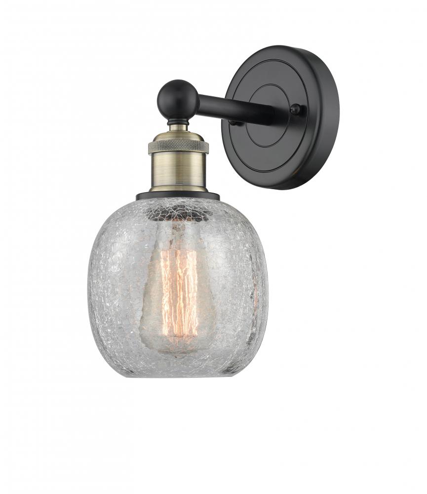 Belfast - 1 Light - 6 inch - Black Antique Brass - Sconce