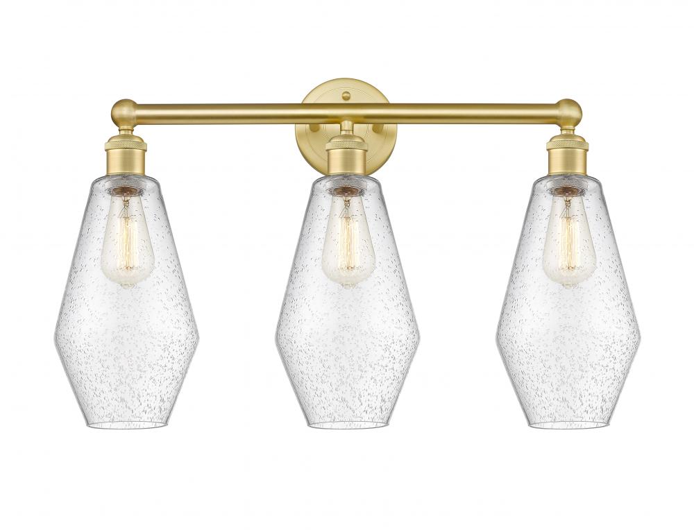 Cindyrella - 3 Light - 25 inch - Satin Gold - Bath Vanity Light