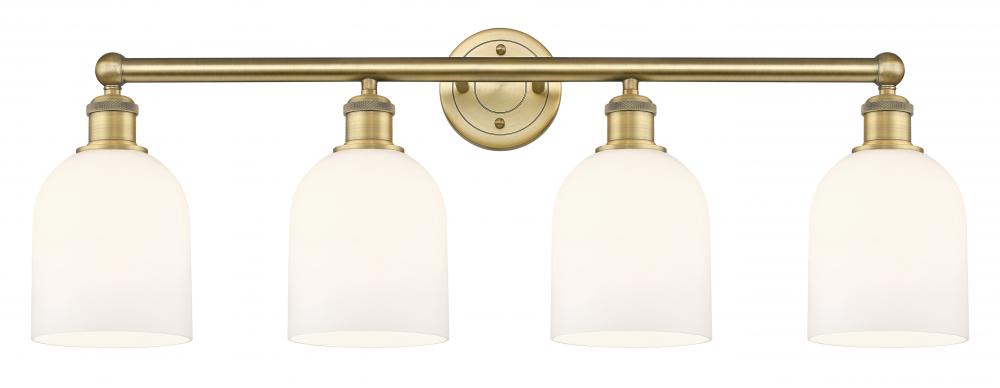 Bella - 4 Light - 33 inch - Brushed Brass - Bath Vanity Light