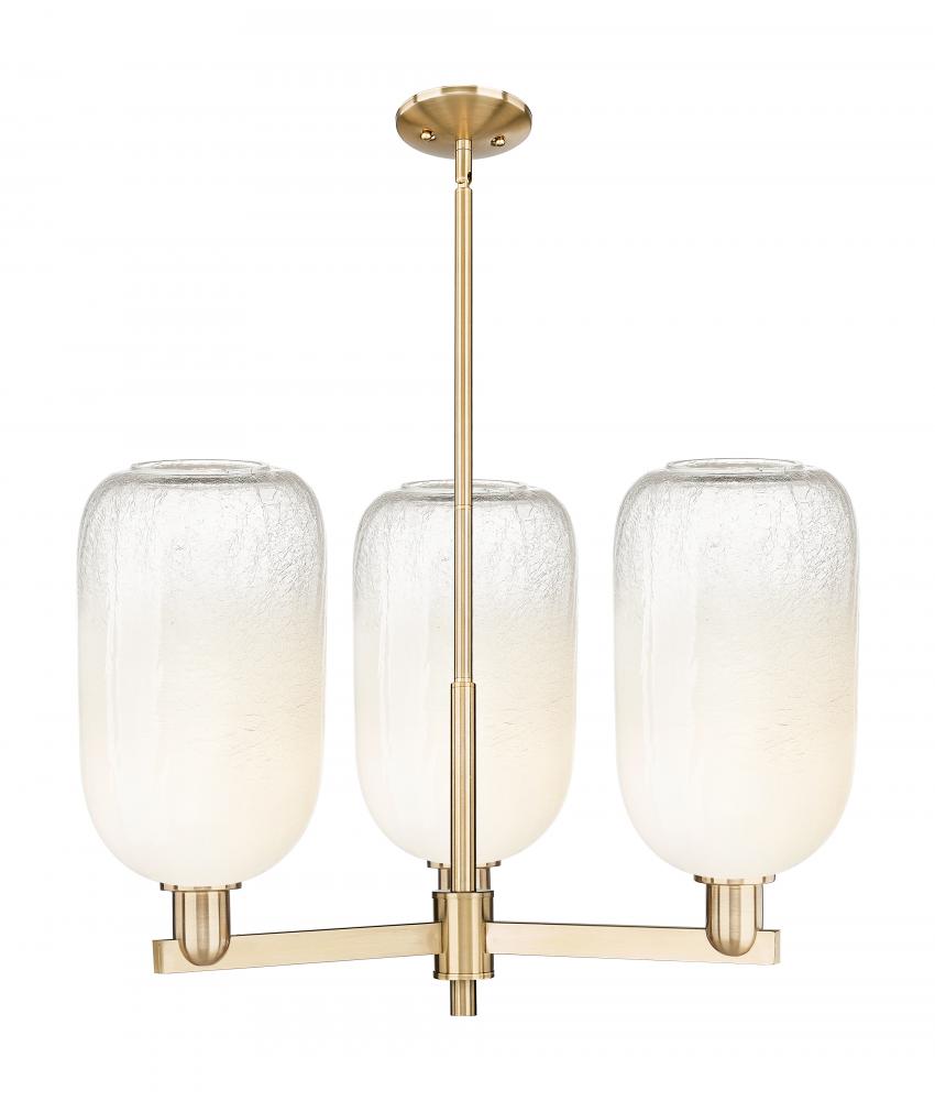 Brookhaven Cloche - 3 Light - 18 inch - Champagne Bronze - Flush Mount