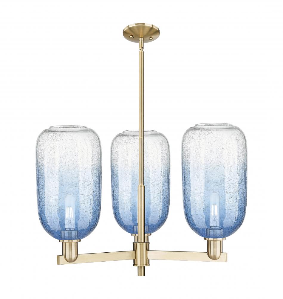 Brookhaven Cloche - 3 Light - 18 inch - Champagne Bronze - Flush Mount