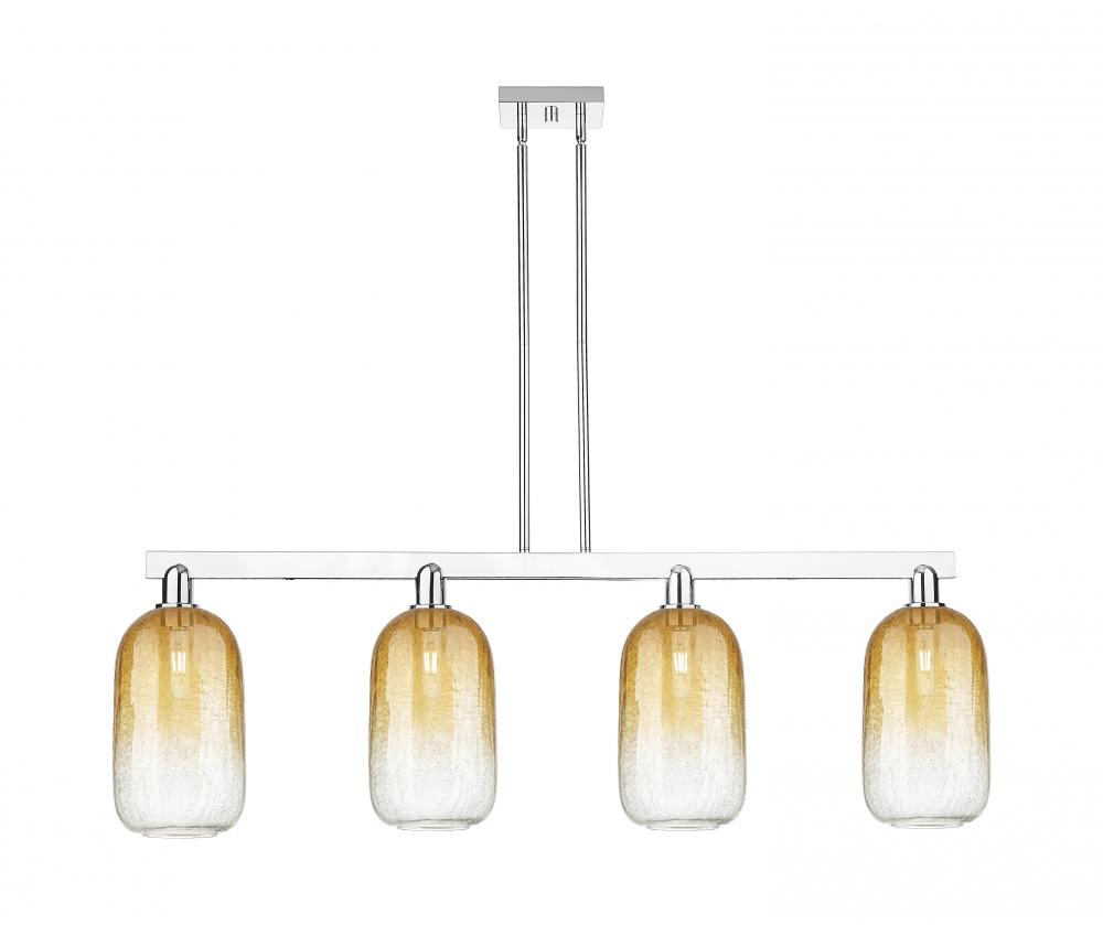 Brookhaven Cloche - 4 Light - 48 inch - Polished Chrome - Cord hung - Island Light