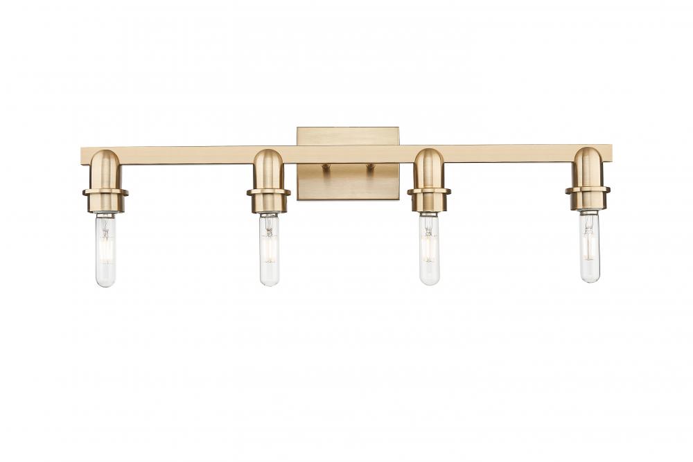 Arcadia - 4 Light - 27 inch - Brushed Champagne Bronze - Bath Vanity Light