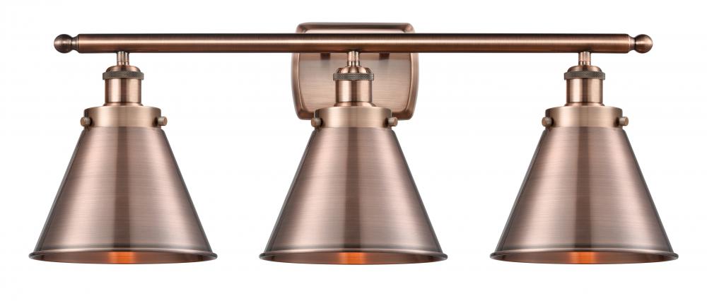 Appalachian - 3 Light - 26 inch - Satin Gold - Bath Vanity Light
