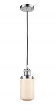 Innovations Lighting 201C-PC-G311 - Dover - 1 Light - 5 inch - Polished Chrome - Cord hung - Mini Pendant