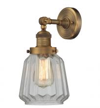 Innovations Lighting 203-BB-G142 - Chatham - 1 Light - 7 inch - Brushed Brass - Adjustable Sconce
