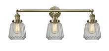 Innovations Lighting 205-AB-G142 - Chatham - 3 Light - 30 inch - Antique Brass - Bath Vanity Light