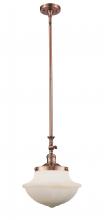 Innovations Lighting 206-AC-G541 - Oxford - 1 Light - 12 inch - Antique Copper - Stem Hung - Adjustable Mini Pendant