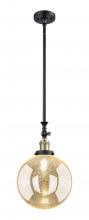 Innovations Lighting 206-BAB-G208-10 - Beacon - 1 Light - 10 inch - Black Antique Brass - Stem Hung - Adjustable Mini Pendant