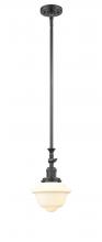Innovations Lighting 206-OB-G531 - Oxford - 1 Light - 7 inch - Oil Rubbed Bronze - Stem Hung - Adjustable Mini Pendant