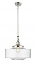 Innovations Lighting 206-PN-G692-16 - Bridgeton - 1 Light - 16 inch - Polished Nickel - Stem Hung - Adjustable Mini Pendant