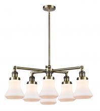 Innovations Lighting 207-6CR-AB-G191 - Bellmont 6 Light Chandelier