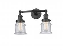 Innovations Lighting 208-OB-G184S - Canton - 2 Light - 17 inch - Oil Rubbed Bronze - Adjustable Bath Vanity Light