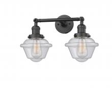 Innovations Lighting 208-OB-G534 - Oxford - 2 Light - 17 inch - Oil Rubbed Bronze - Adjustable Bath Vanity Light