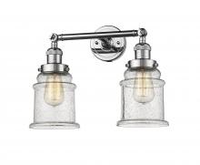 Innovations Lighting 208-PC-G184 - Canton - 2 Light - 17 inch - Polished Chrome - Adjustable Bath Vanity Light