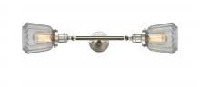 Innovations Lighting 208L-SN-G142 - Chatham - 2 Light - 7 inch - Brushed Satin Nickel - Adjustable Bath Vanity Light